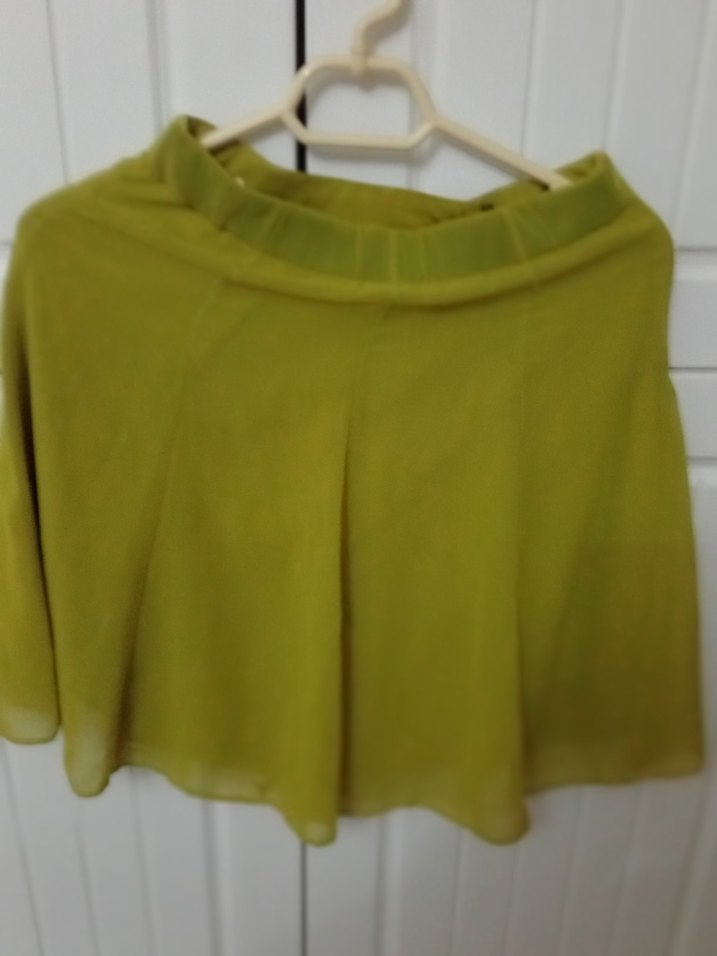 Yeşil Salaş Kız Çocuk Etek - Görsel 2