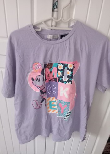 Mor Baskılı  Tişörtü - Görsel 2