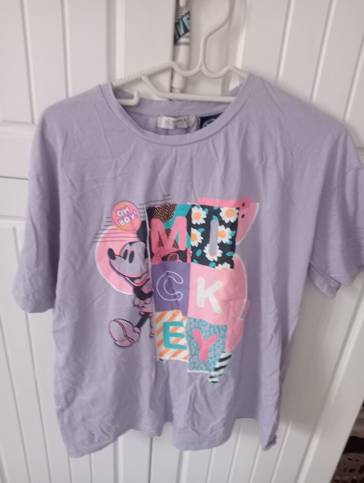 Mor Baskılı  Tişörtü - Görsel 3