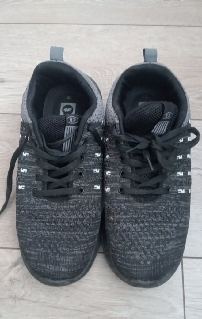 Kadın Gri Bağcıklı Spor Ayakkabı - Görsel 2