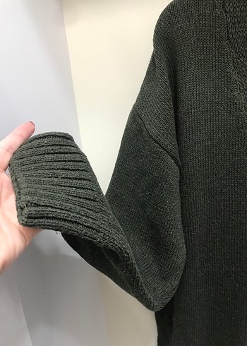 Trendyol haki Hırka - Görsel 5