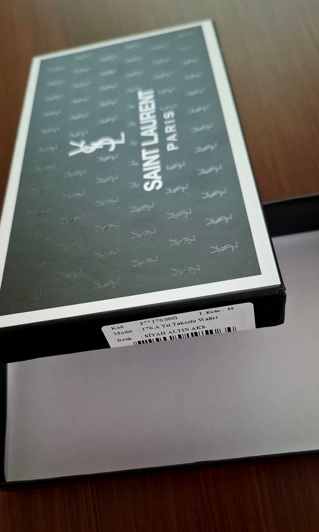 YSL Cüzdan Kutusu - Görsel 4