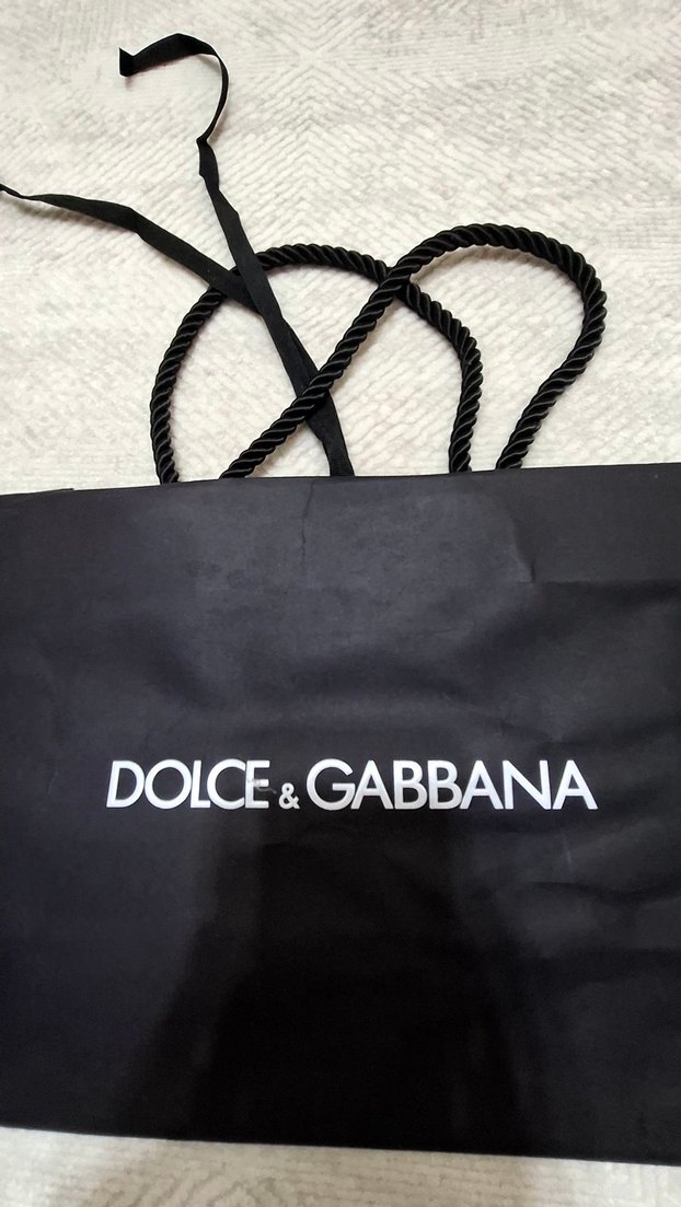 Dolce&Gabbana karton poşet - Görsel 2
