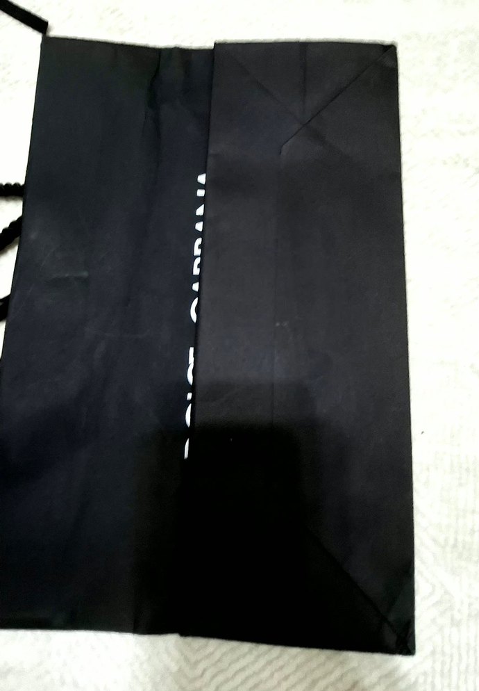 Dolce&Gabbana karton poşet - Görsel 4