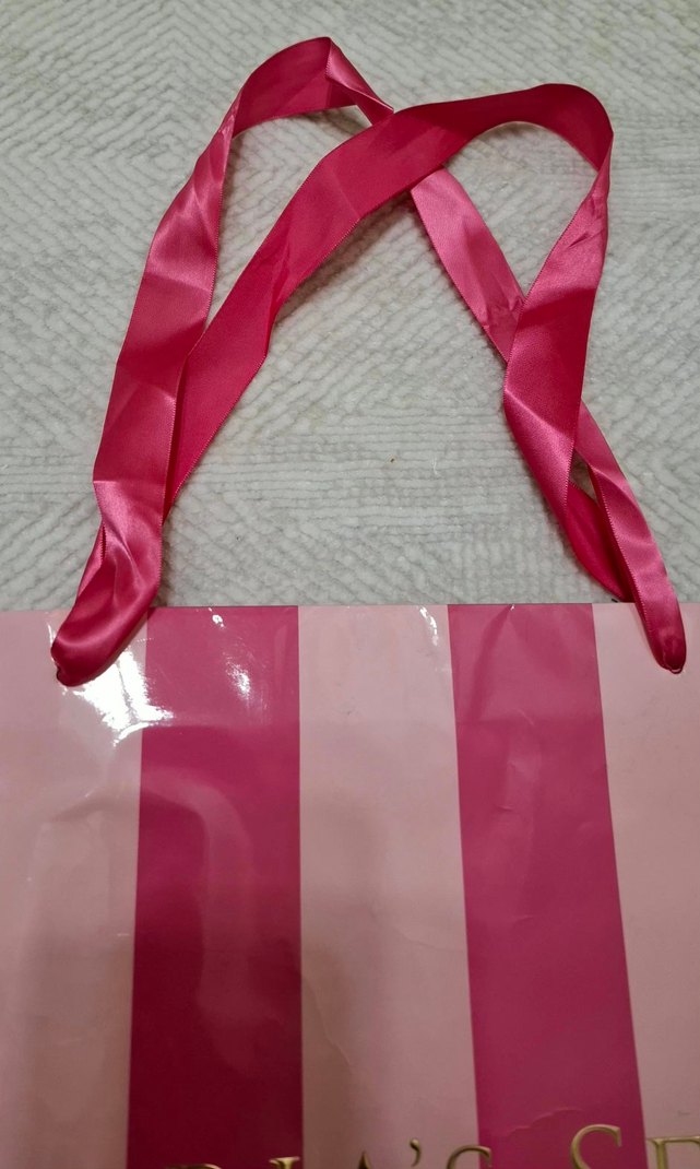 victoria's Secret karton poşet - Görsel 5