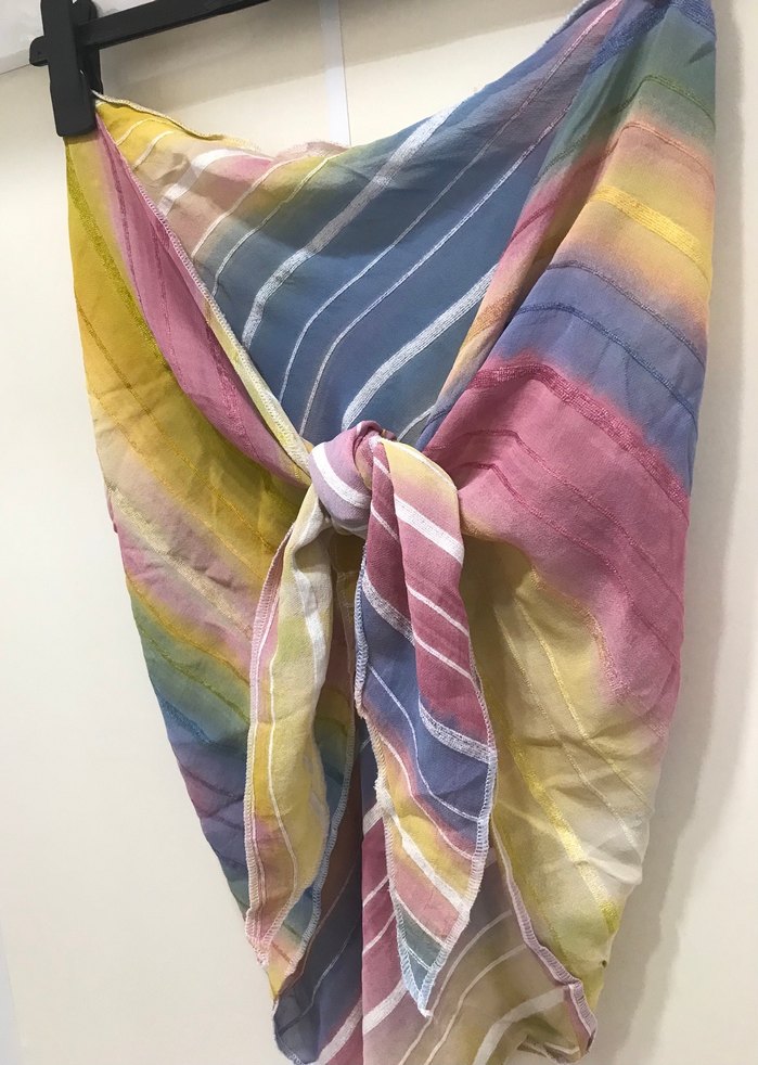 Pastel Renkli Pareo - Görsel 2