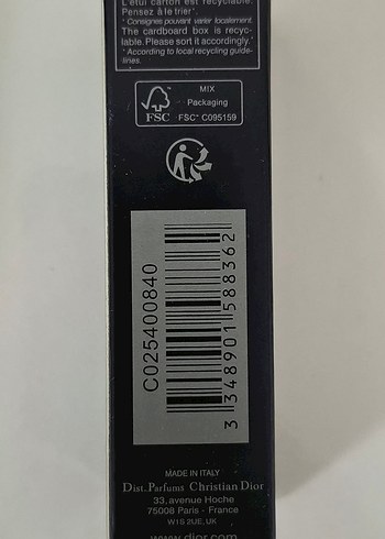 Dior Ruj, NARS Allık, KIKO Kaş Kalemi boş kutuları - Görsel 8