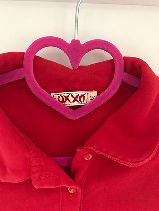 xs Beden kırmızı Renk Oxxo penye elbise 