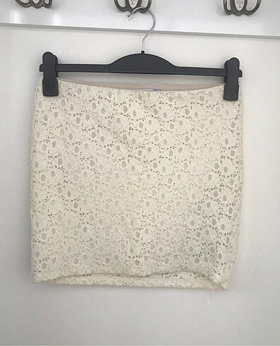 Koton dantel mini etek