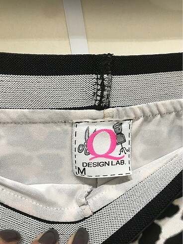 m Beden Leopar desenli şort
