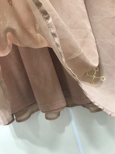 s Beden ten rengi Renk H&M şifon etek