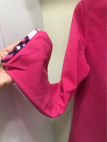 s Beden pembe Renk Vienetta Secret polar pijama üstü