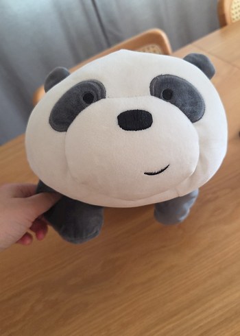 Gri Panda Peluş Oyuncak