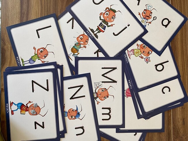 Harf Sayı Kartları - Görsel 6