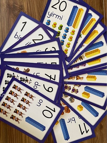 Harf Sayı Kartları - Görsel 3