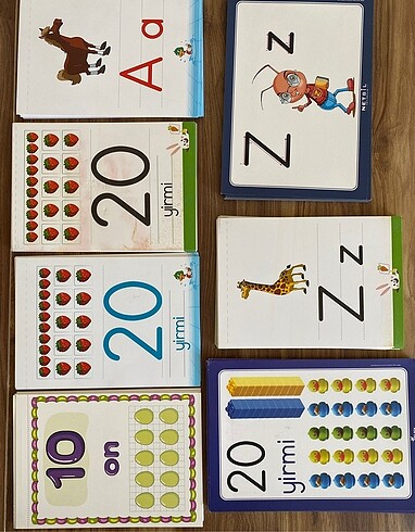 Harf Sayı Kartları - Görsel 2