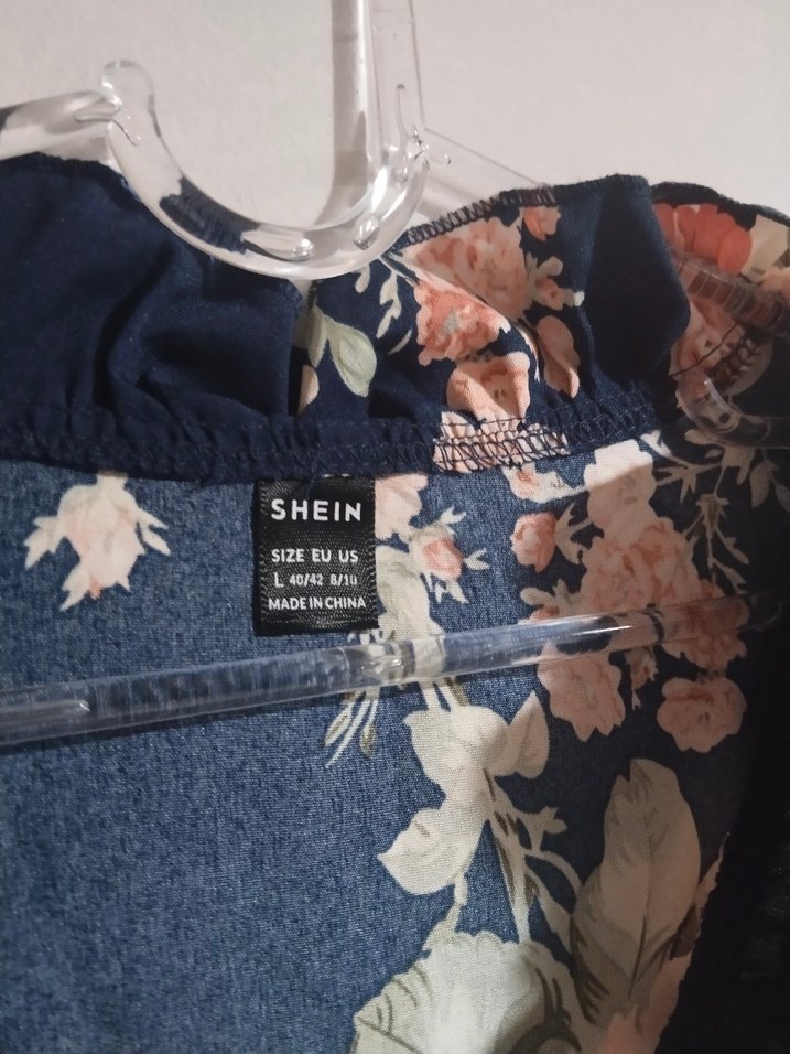 Çiçek Desenli Uzun Bohem Elbise - Görsel 2