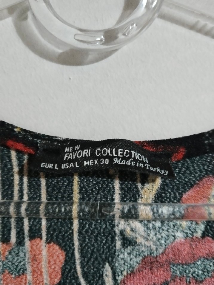 Bohem Uzun Kollu Desenli Kadın Triko Elbise - Görsel 3