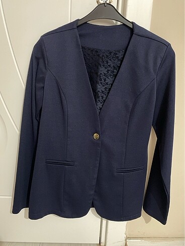Lacivert blazer ceket
