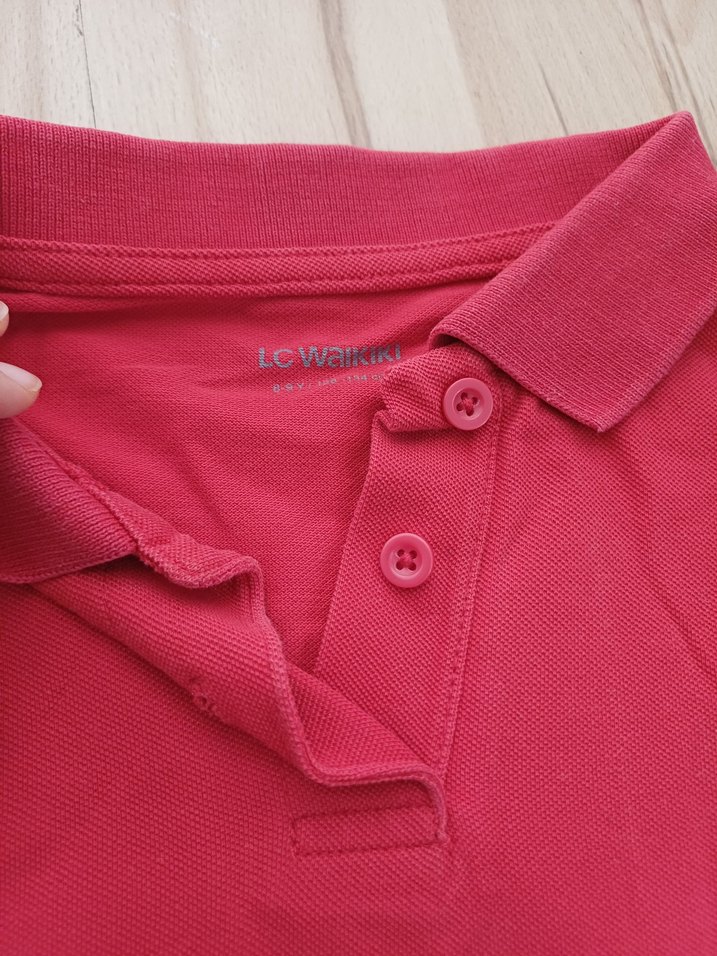 Kız Çocuk Denim Düğmeli Pantolon ve Uzun Kollu Tişört - Görsel 4