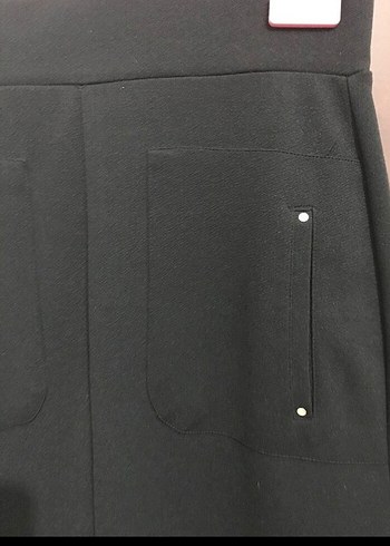 Siyah Uzun Kalem Etek,  Ofis Şıklığı - Görsel 5