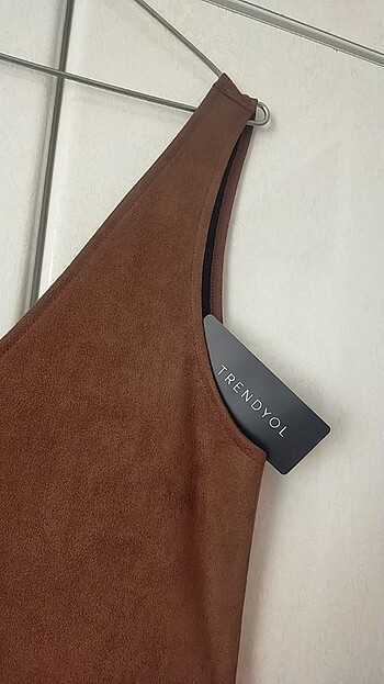 Nubuk elbise - Görsel 2