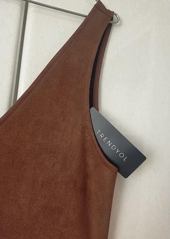 Nubuk elbise - Görsel 2