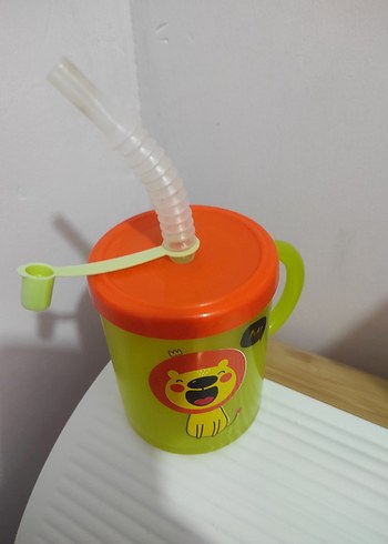 Renkli Aslan Desenli Çocuk Bardağı - Görsel 2