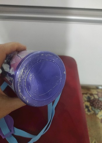 Frozen Temalı Mor Renkli Çocuk Suluk - Görsel 5