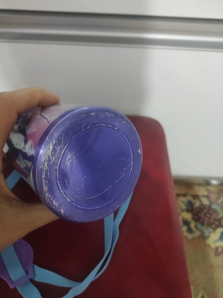 Frozen Temalı Mor Renkli Çocuk Suluk - Görsel 5