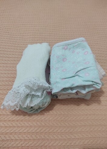 Kız çocuk külot ve çorap - Görsel 5