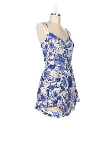 Vintage Love Kısa Tulum %70 İndirimli. - Görsel 2