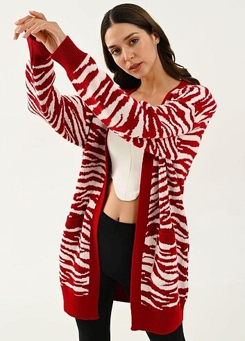 Oversize hırka modelimiz