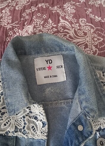 9 Yaş Beden Kot ceket