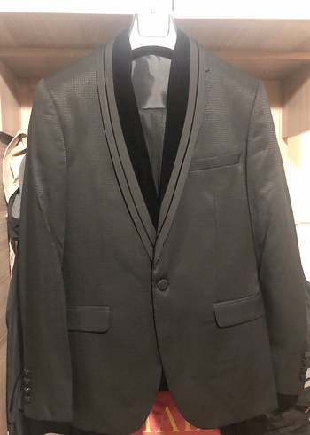 Siyah Klasik Damatlık - Görsel 7