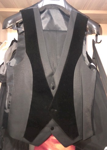 Siyah Klasik Damatlık - Görsel 8