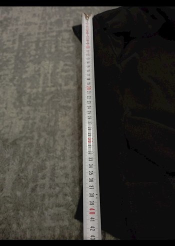 Erkek Siyah Yarım Fermuarlı Sweatshirt - Görsel 5