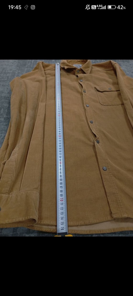 Kahve Erkek Gömlek - Görsel 5