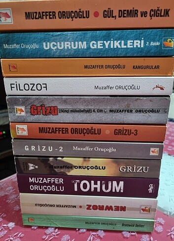 Muzaffer Oruçoğlu Romanları 