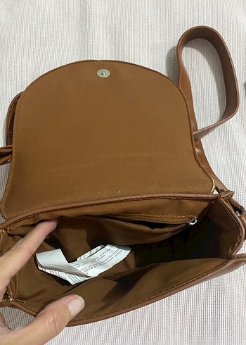 Stradivarius Düz taba rengi Çanta
