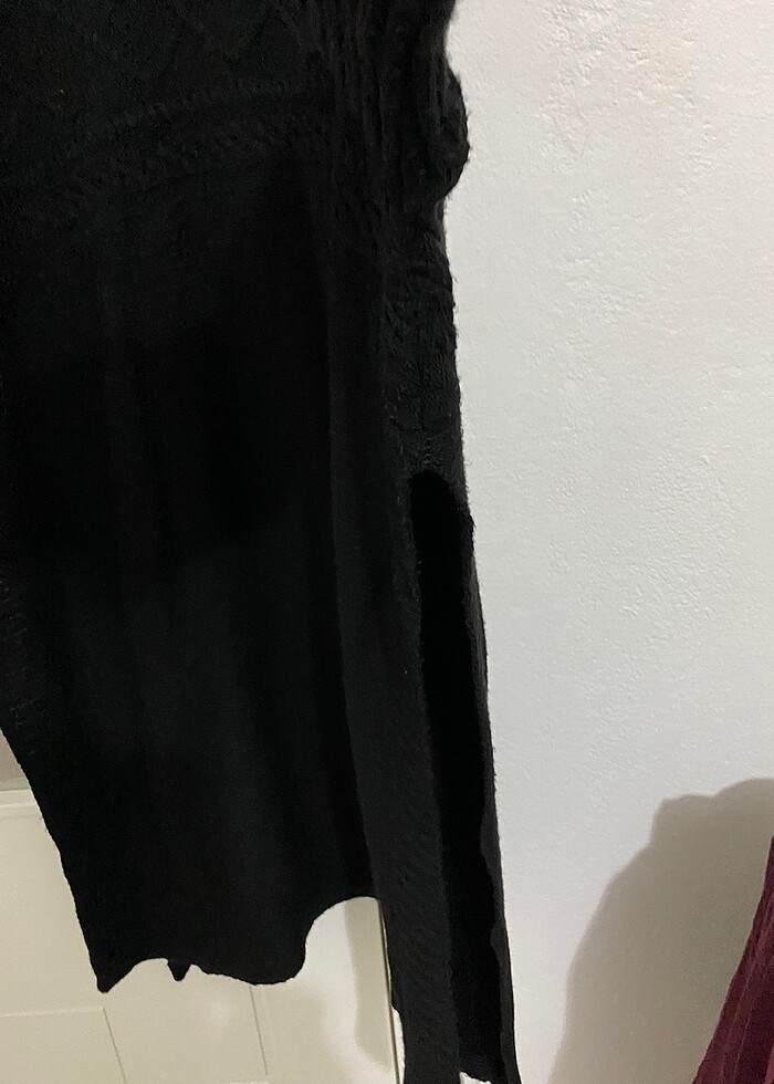 Siyah kalın tiriko suveveter - Görsel 2