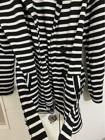 Çizgili ceket - Görsel 2