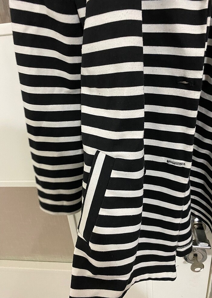 Çizgili ceket - Görsel 3