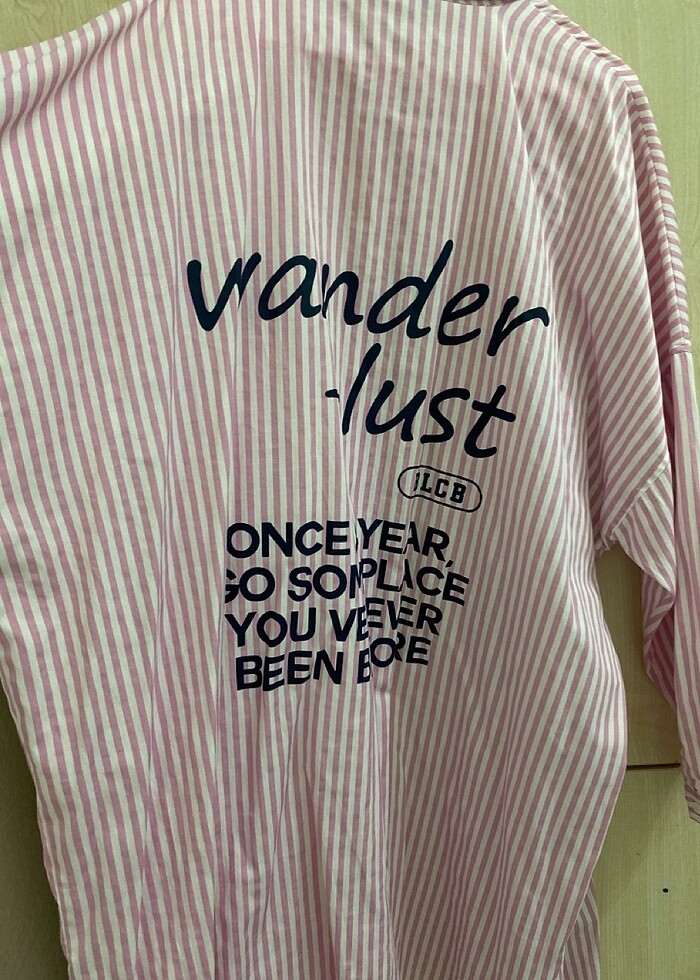 Çizgili gömlek - Görsel 4