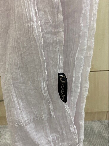 Beyaz bürümcük şal - Görsel 2