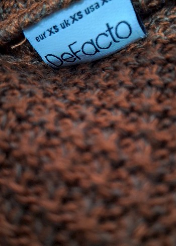 erkek Kirenit rengi Örgü Kazak - Görsel 2