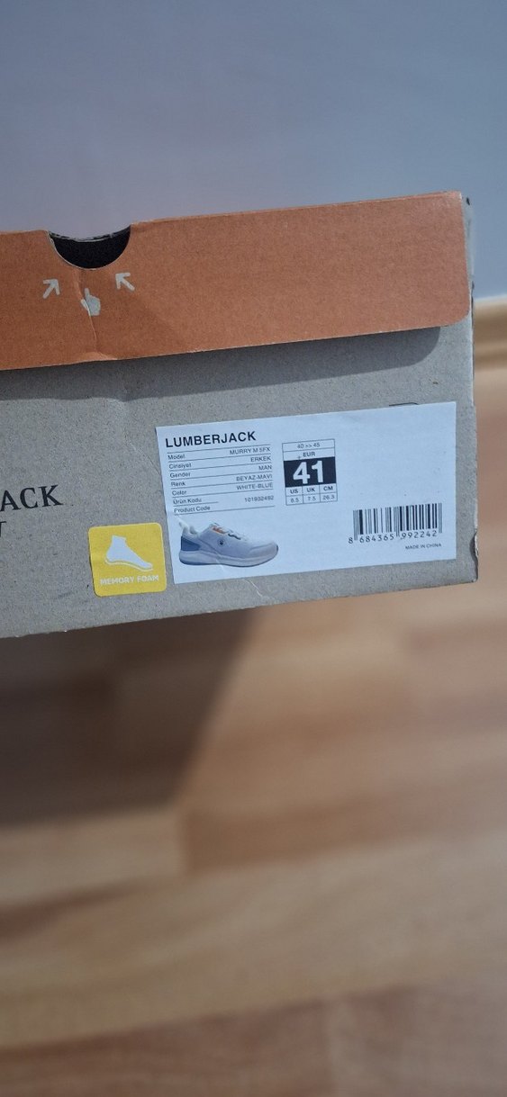 Beyaz erkek Spor Ayakkabı - Görsel 3