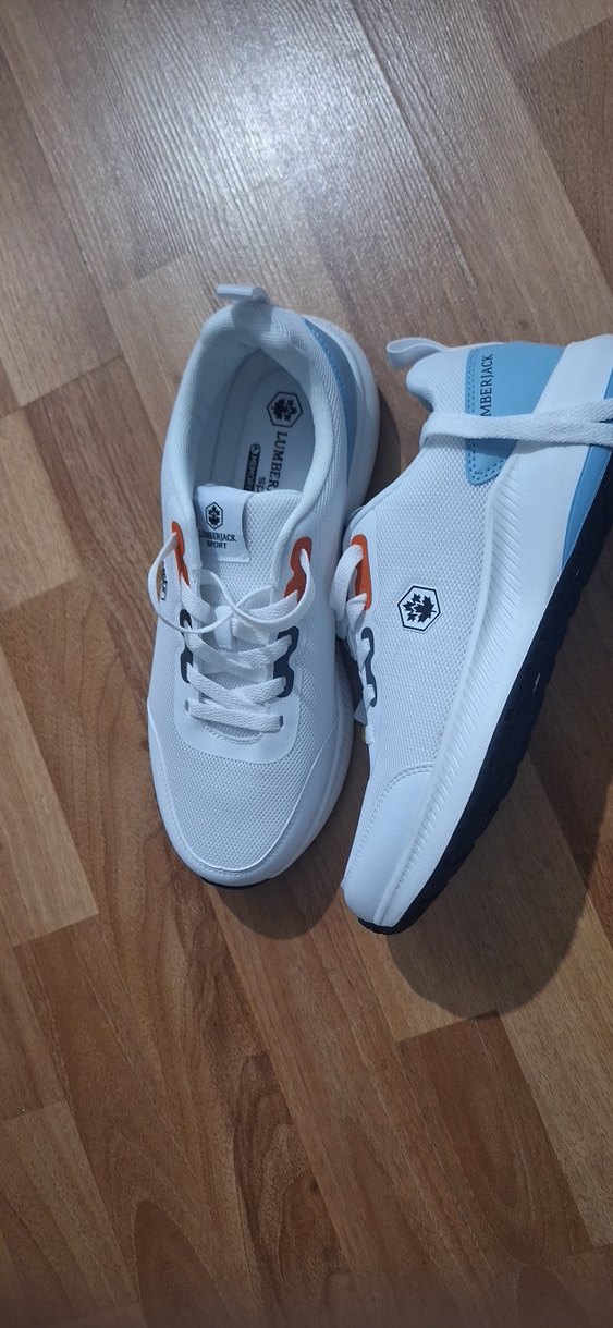 Beyaz erkek Spor Ayakkabı - Görsel 2