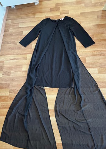 Koton tül detaylı elbise - Görsel 5