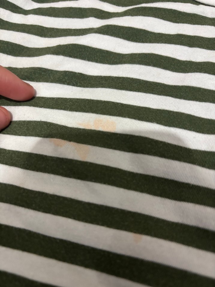 Çizgili Kadın Tişört - Görsel 2